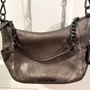 Michael Kors Vintage Bronze Cross Body Bag. Soft leather. Good used condition.